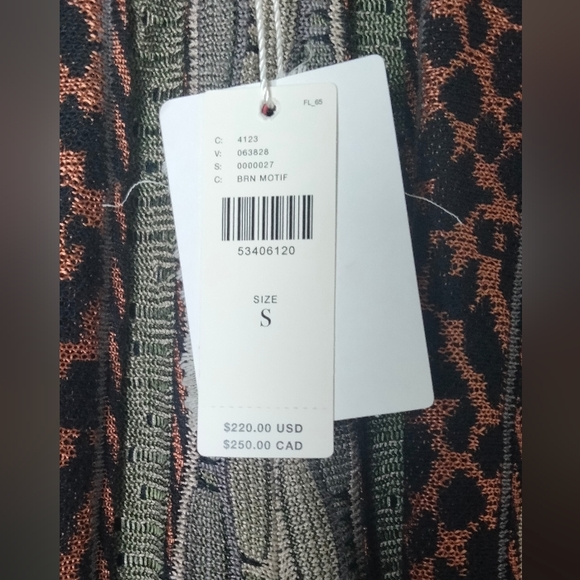 ✨Anthropologie✨ Cecilia Prado Knit Mixed Print Pants - Picture 5 of 8